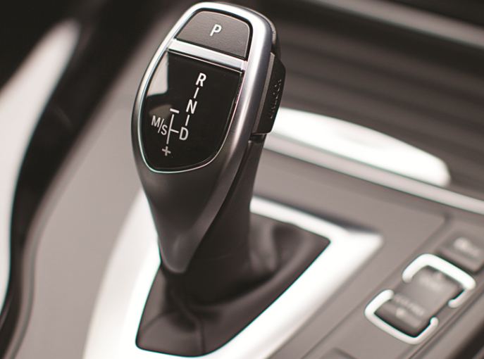 The optional eight-speed sports automatic transmission is well suited to the 320d Touring.