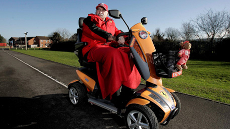 Grandad tricks out scooter